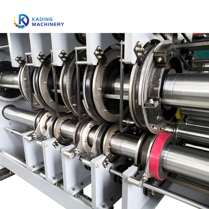 Mesin Cetak Flexo Tinta Air Transfer Vakum Untuk Karton Bergelombang