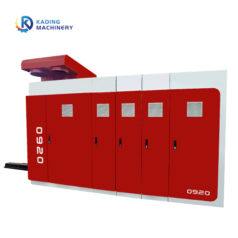 Mesin Cetak Flexo Tinta Air Transfer Vakum Untuk Karton Bergelombang