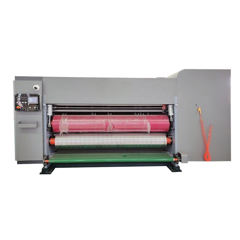 Flexographic Printing Mesin cetak kotak bergelombang 4 warna Printer